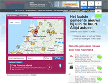 Tablet Screenshot of gemeentenieuwskaart.nl